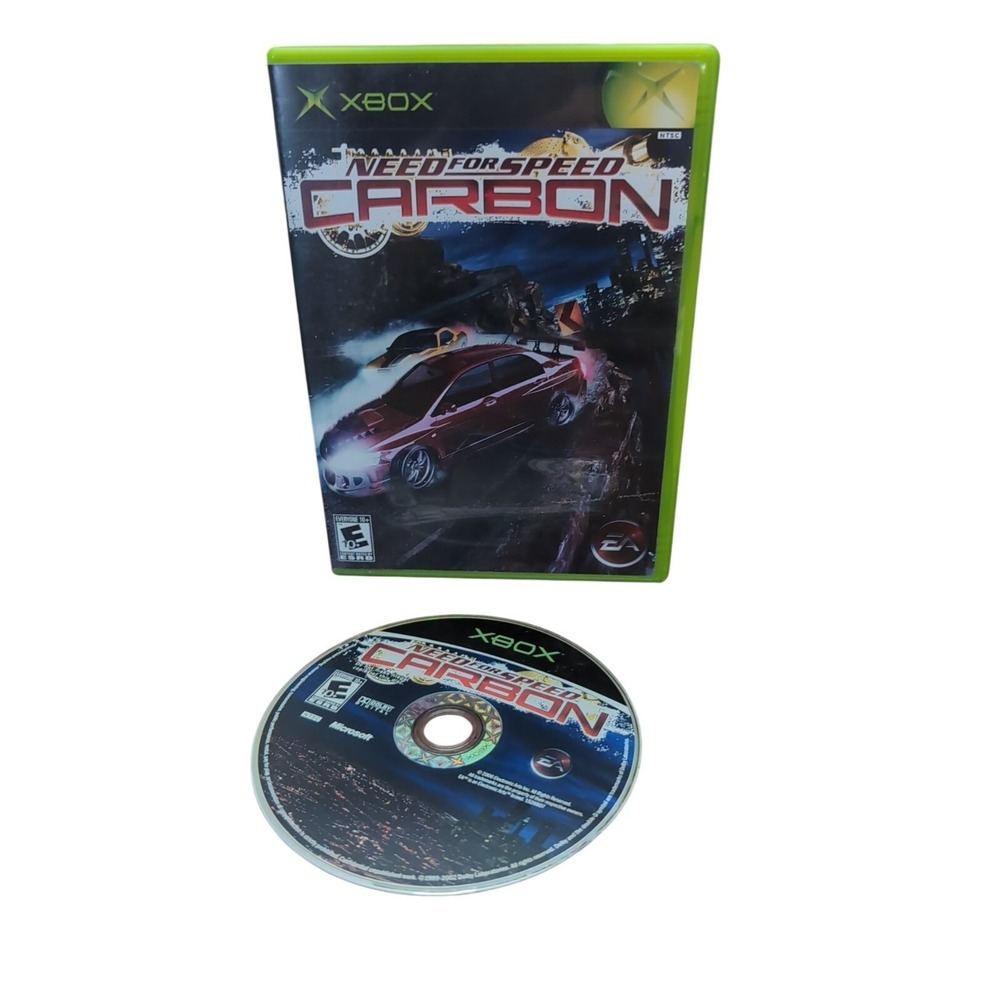 Need for‎ Speed Carbon Microsoft Xbox With Manual Tested